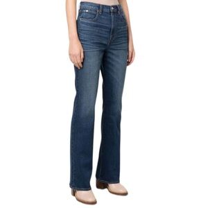 SLVRLAKE Charlotte Atlantic City High Rise Flare Mid Denim Jeans Size 24